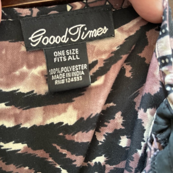 good times animal print kimono One Size - Picture 6 of 6